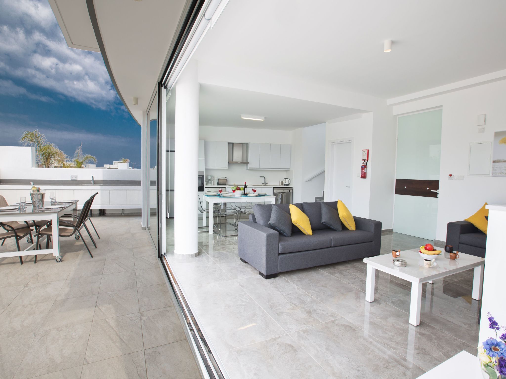 Protaras Villa mit privatem Pool und Dachgarten-Image-tags.info