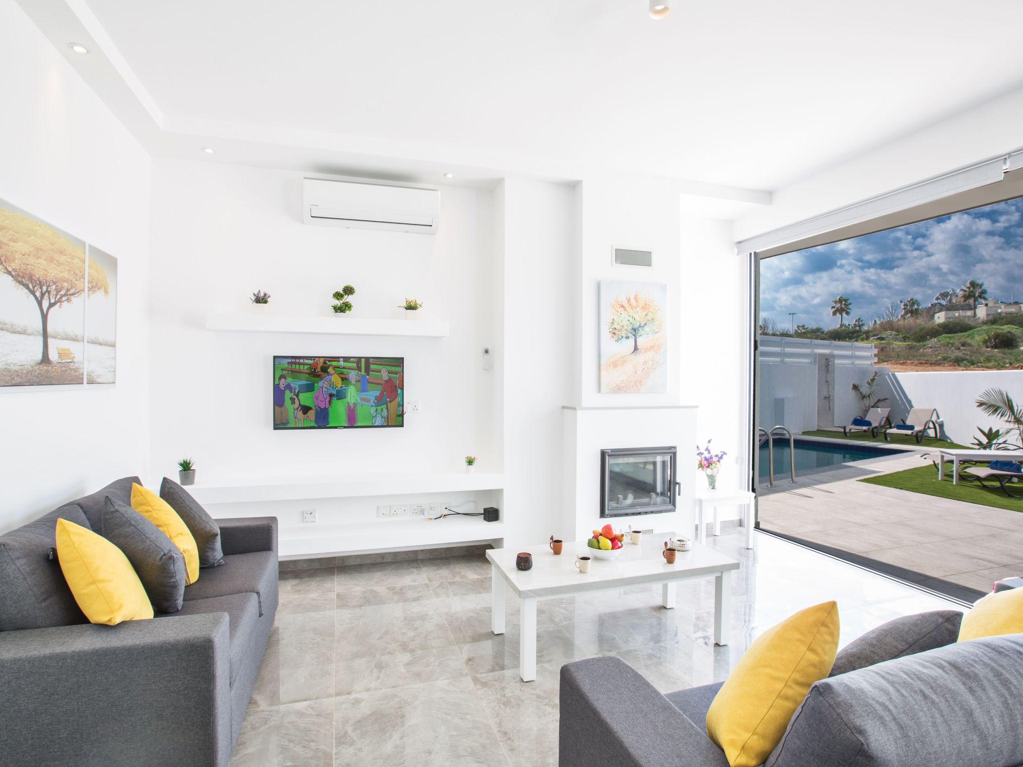 Protaras Villa mit privatem Pool und Dachgarten-Image-tags.info