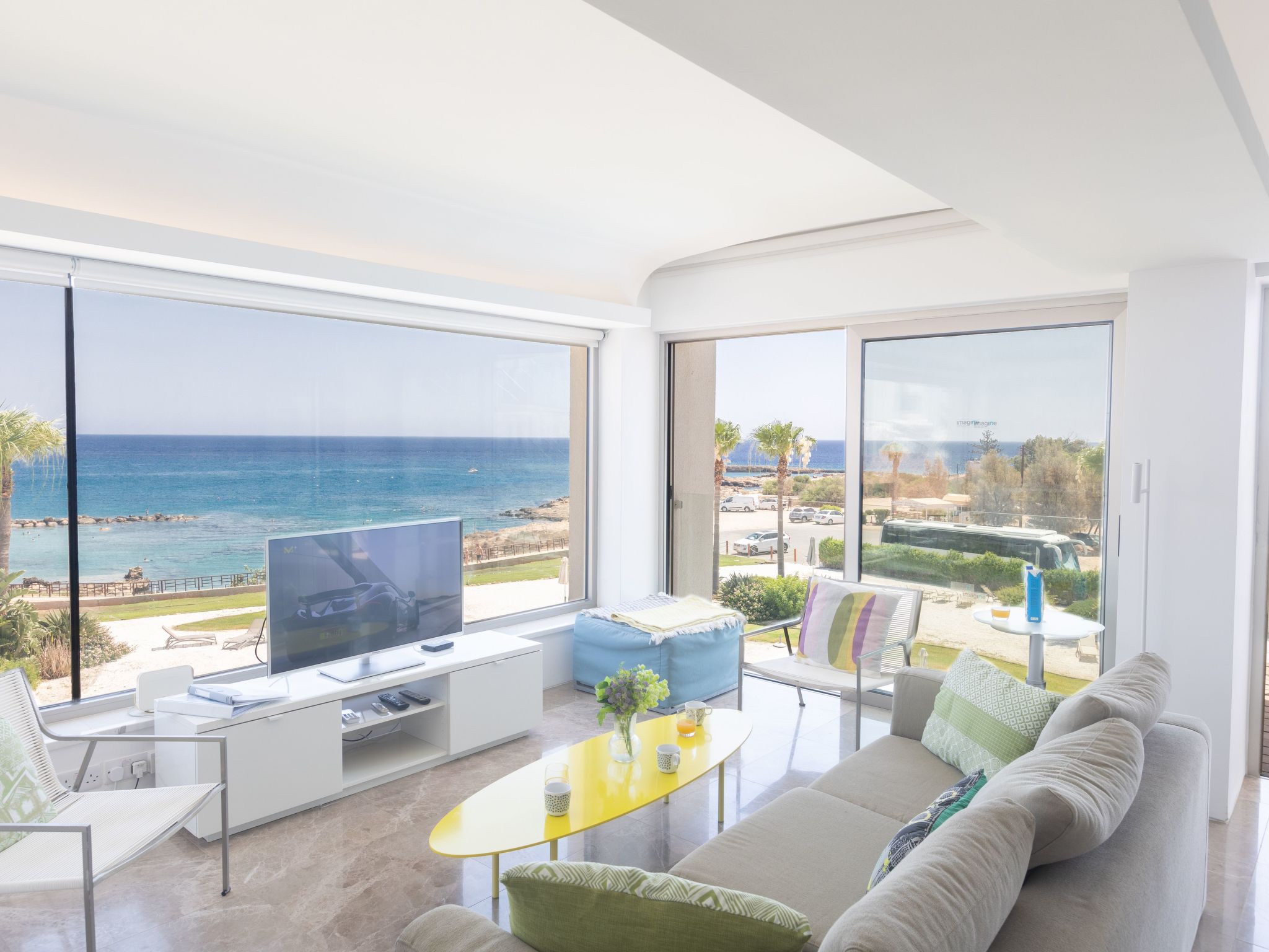 Luxuriöse Wohnung am Strand von Thalassa