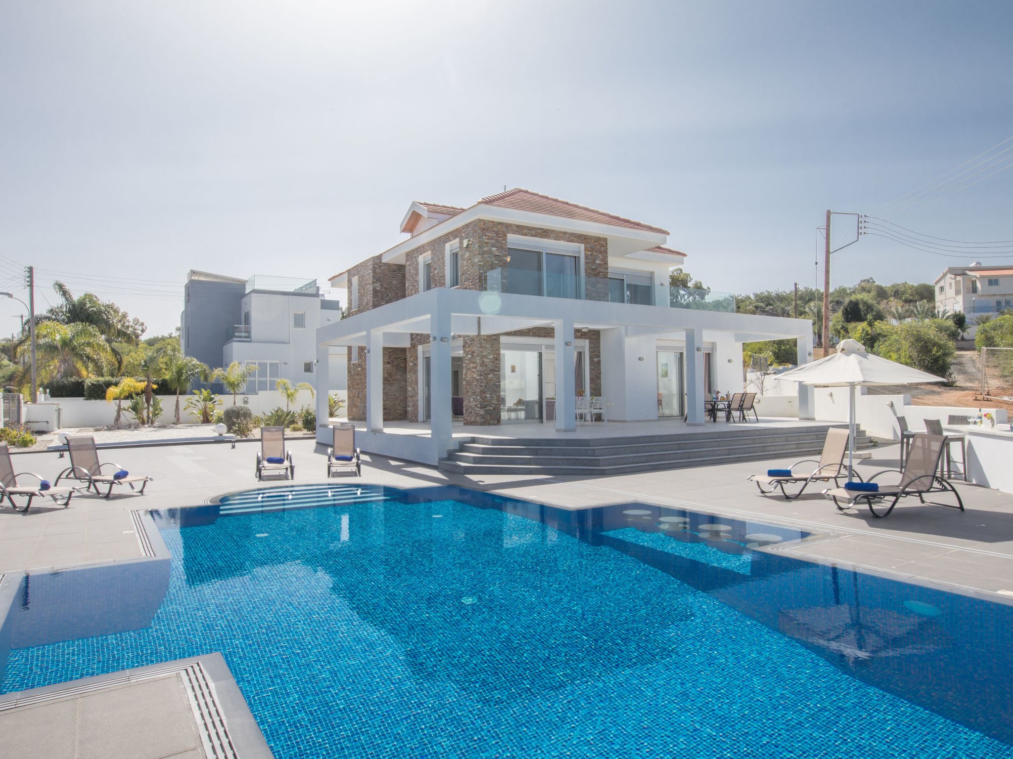 5 Schlafzimmer Privater Pool in Protaras Zentrum