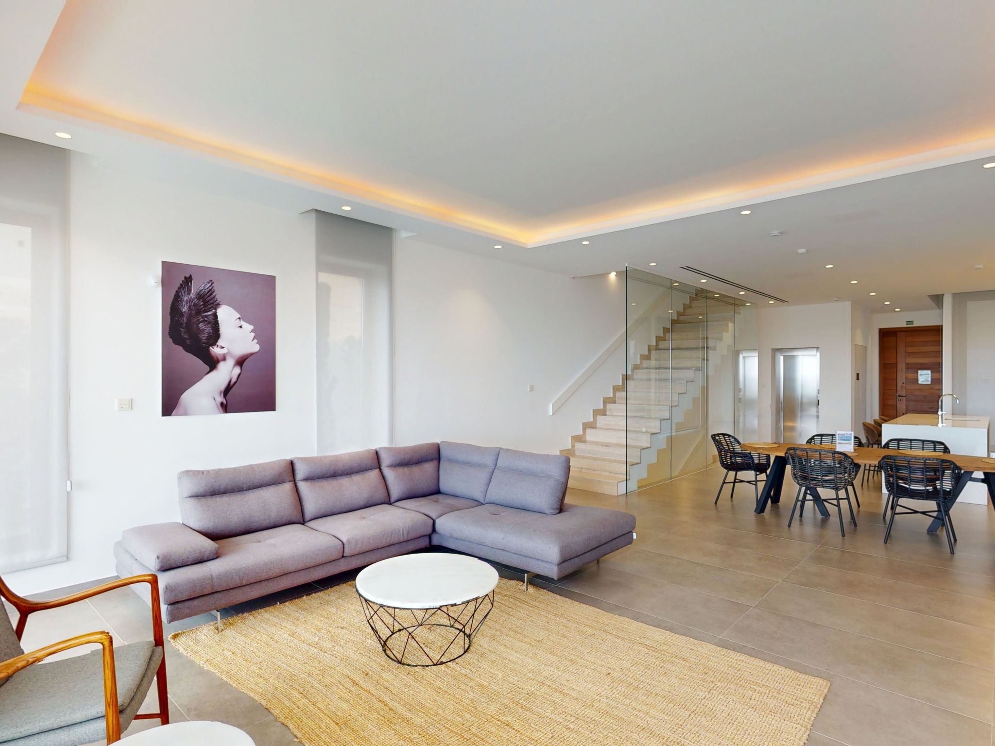 Periyiali Resort - Front Line Villa Chronos - 8-Binnen