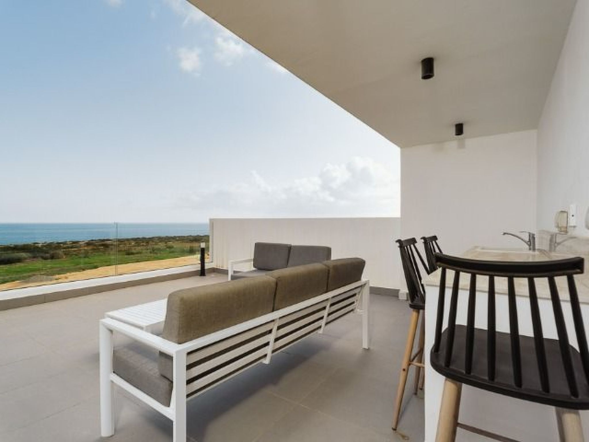 Periyiali Resort - Seitlicher Meerblick Villa Ektoras- 40