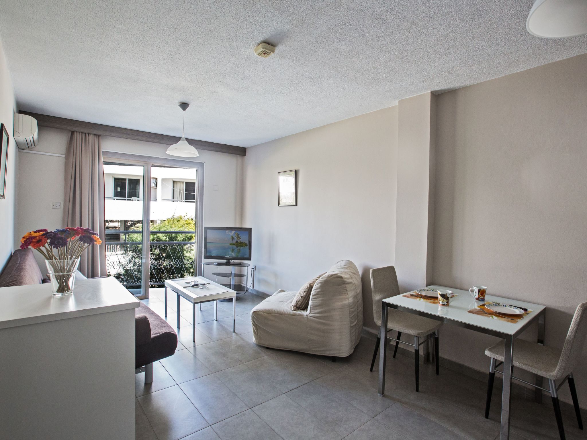 Gemütliche Wohnung mit schönem Balkon