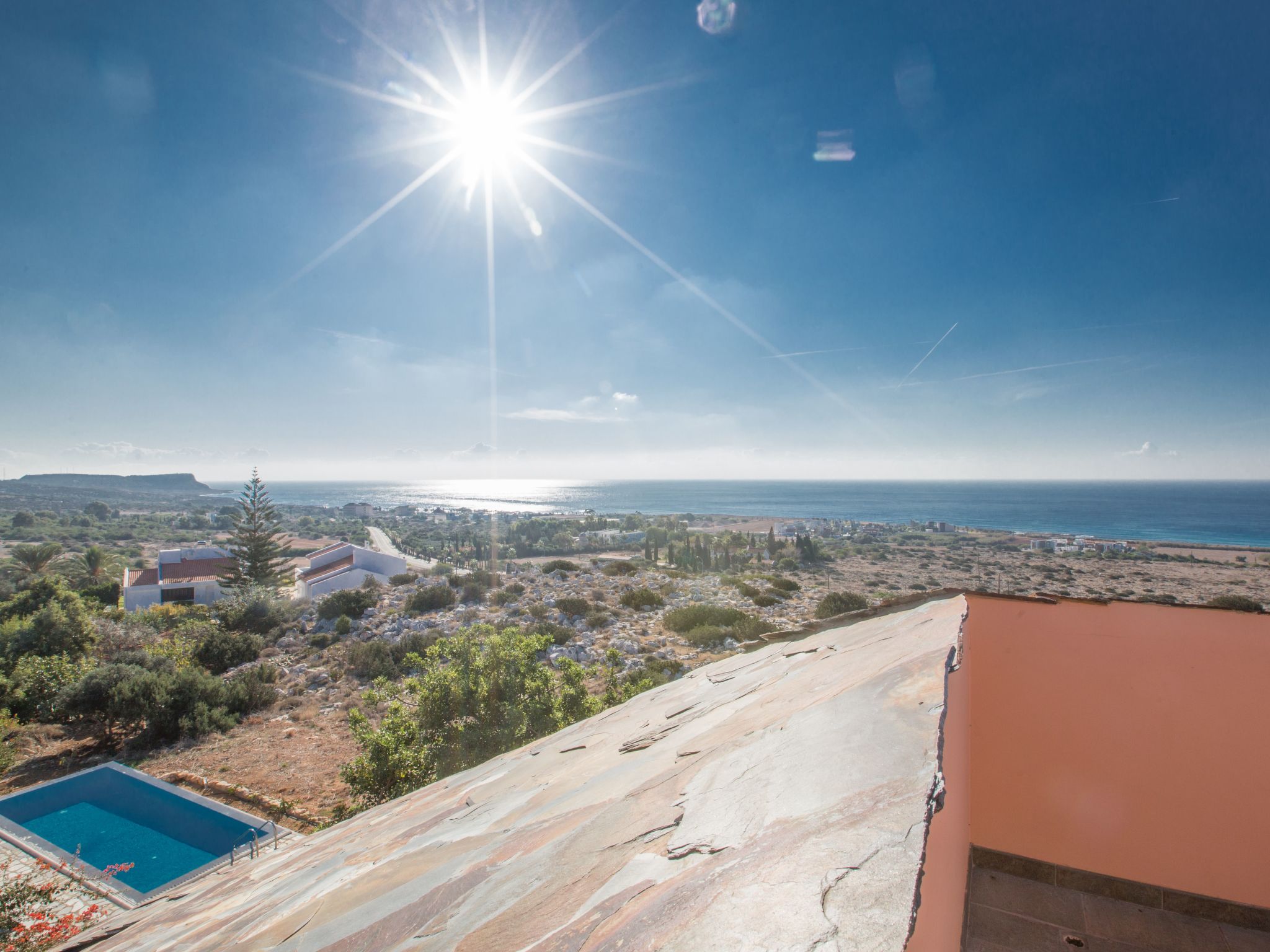 Private Villa mit Panoramablick auf das Meer-Image-tags.info