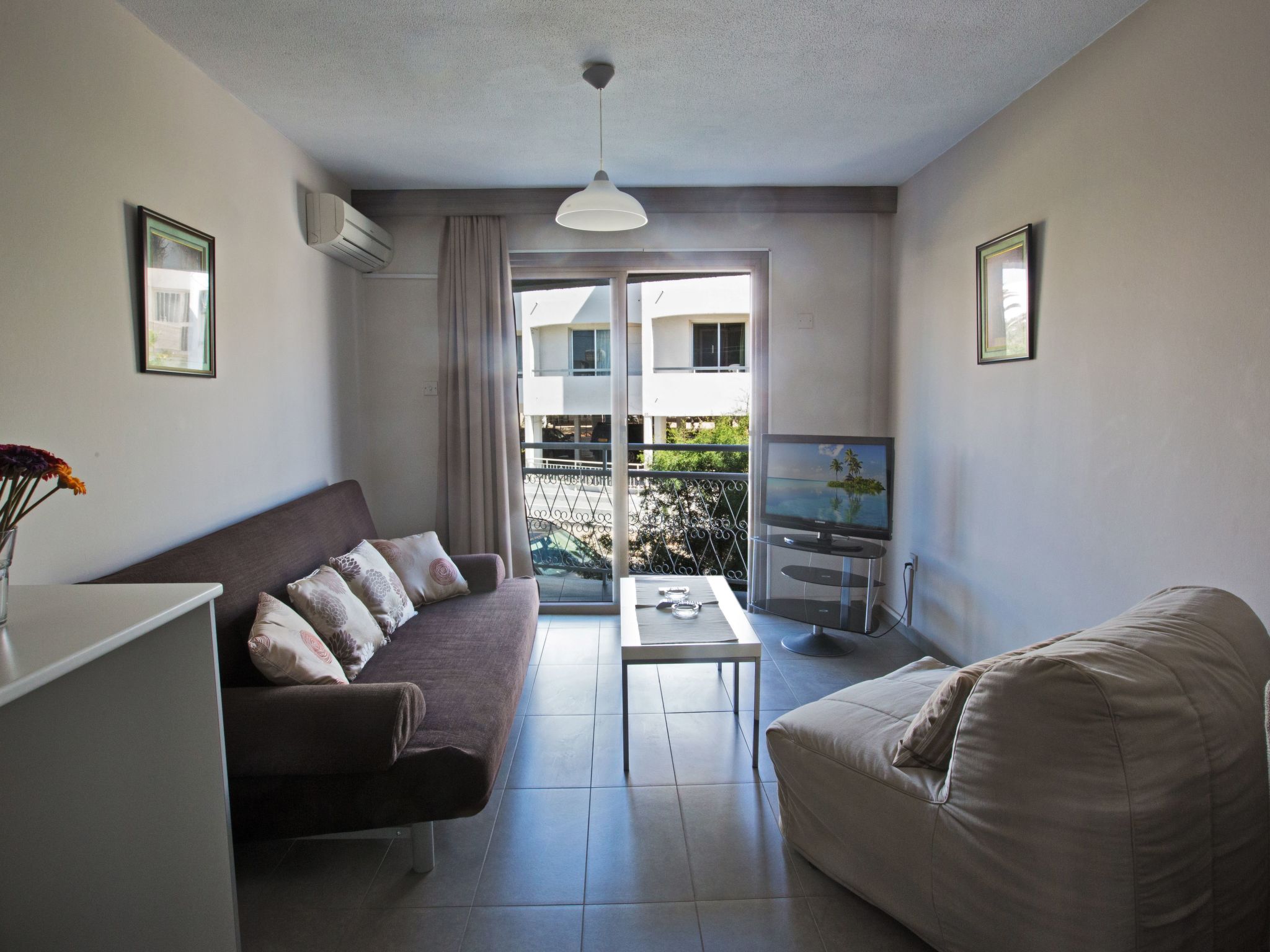 Mit Balkon für 2 Personen