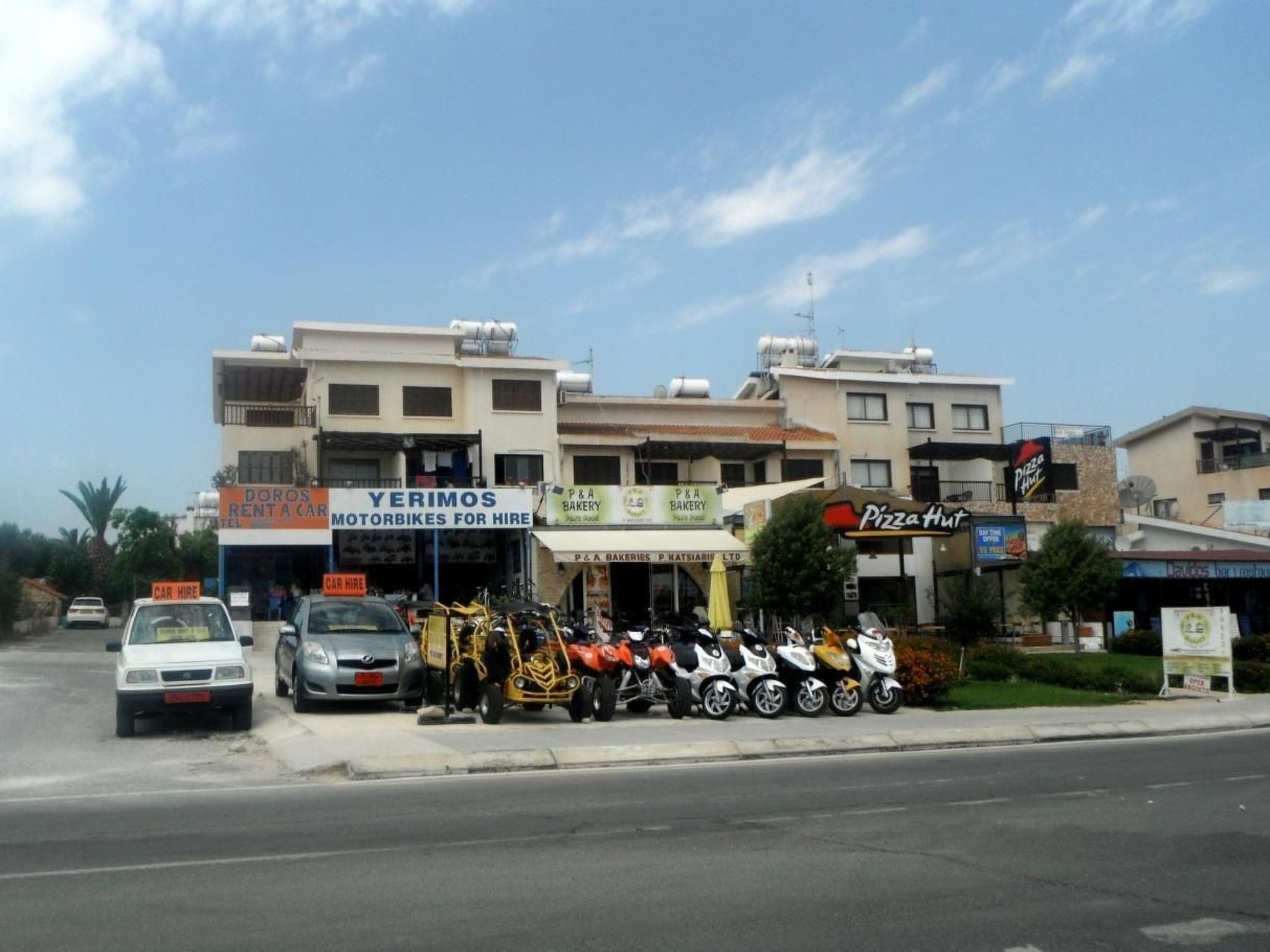 'Palmenvilla' mit privatem Balkon