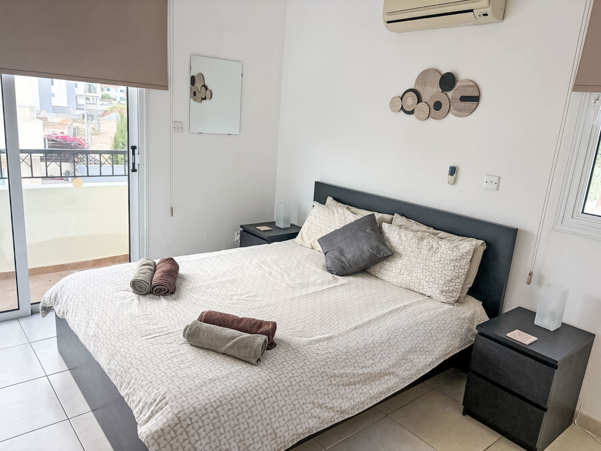 "Palmenvilla" mit privatem Balkon