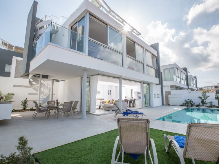Privézwembad en rust in vakantiehuis in Agios Georgios Pegeias in Agios Georgios Pegeias