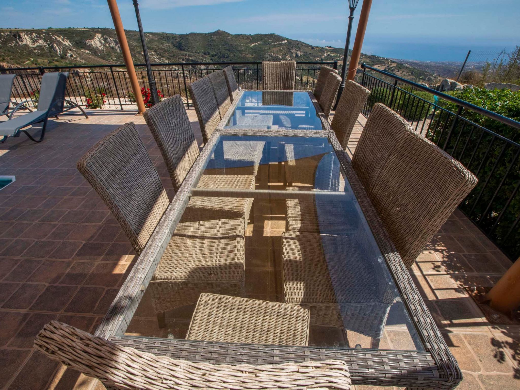 Villa mit Blick auf die Berge und Whirlpool-Binnen