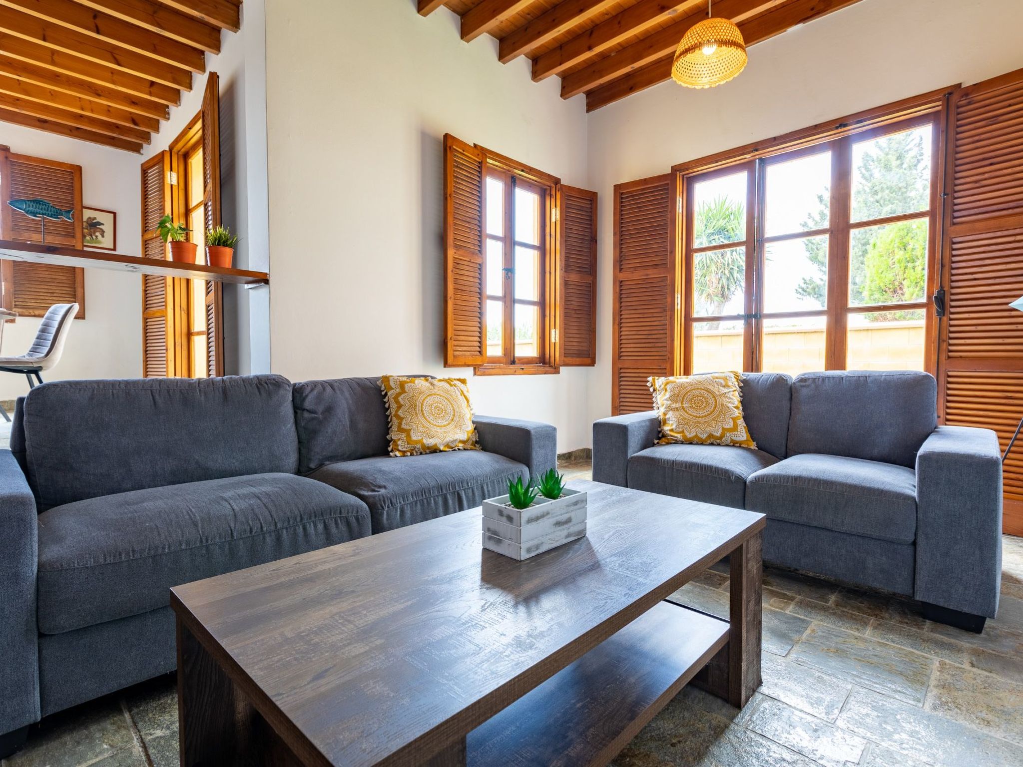 In Polis Chrysochous mit Offenem Kamin-Binnen