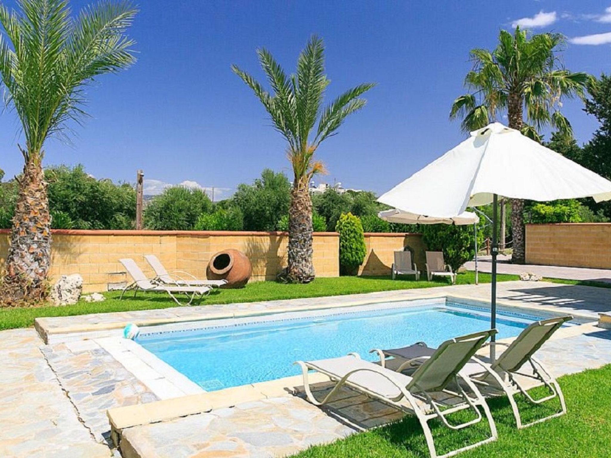 In Polis Chrysochous mit Offenem Kamin-Binnen