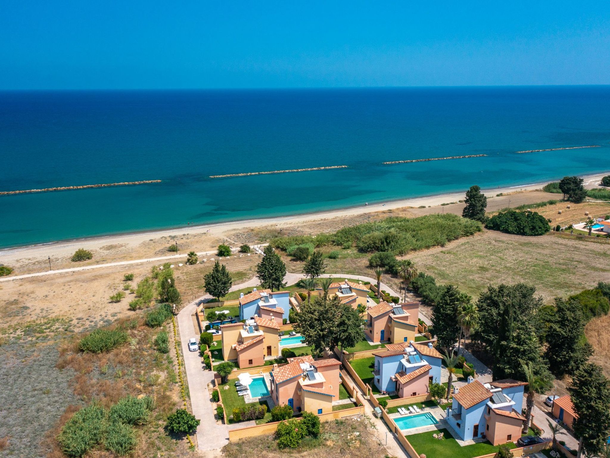 In Polis Chrysochous mit Offenem Kamin-Binnen
