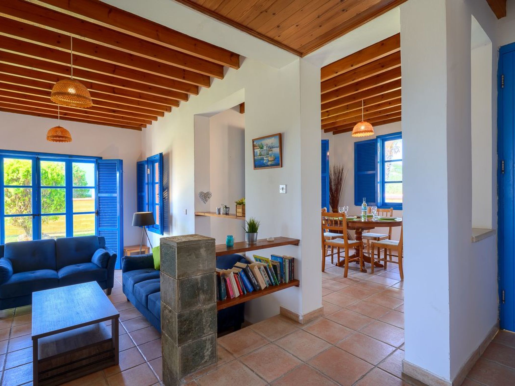 Schönes Ferienhaus mit Balkon in Polis Chrysochous-Binnen