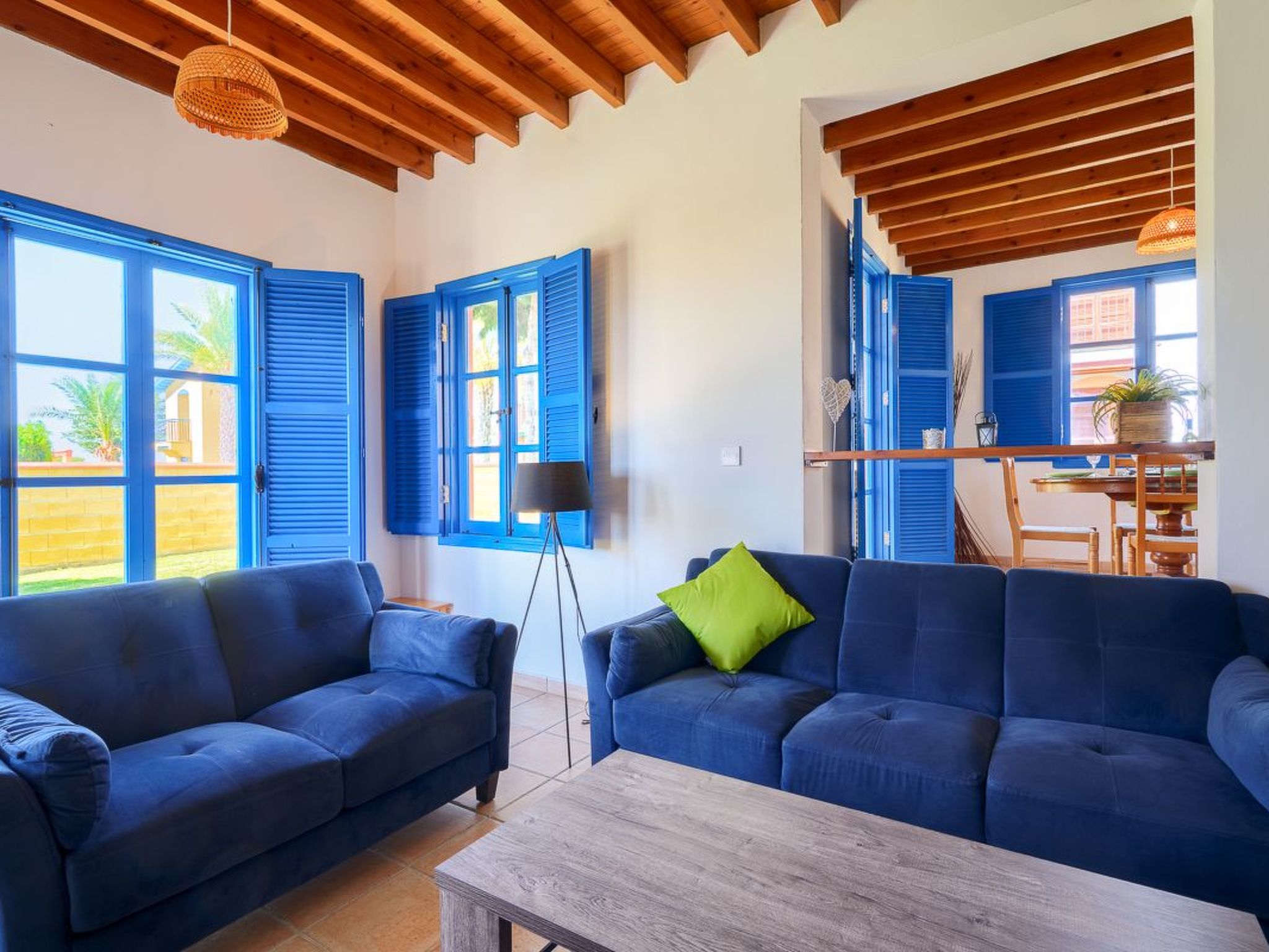 Schönes Ferienhaus mit Balkon in Polis Chrysochous-Binnen