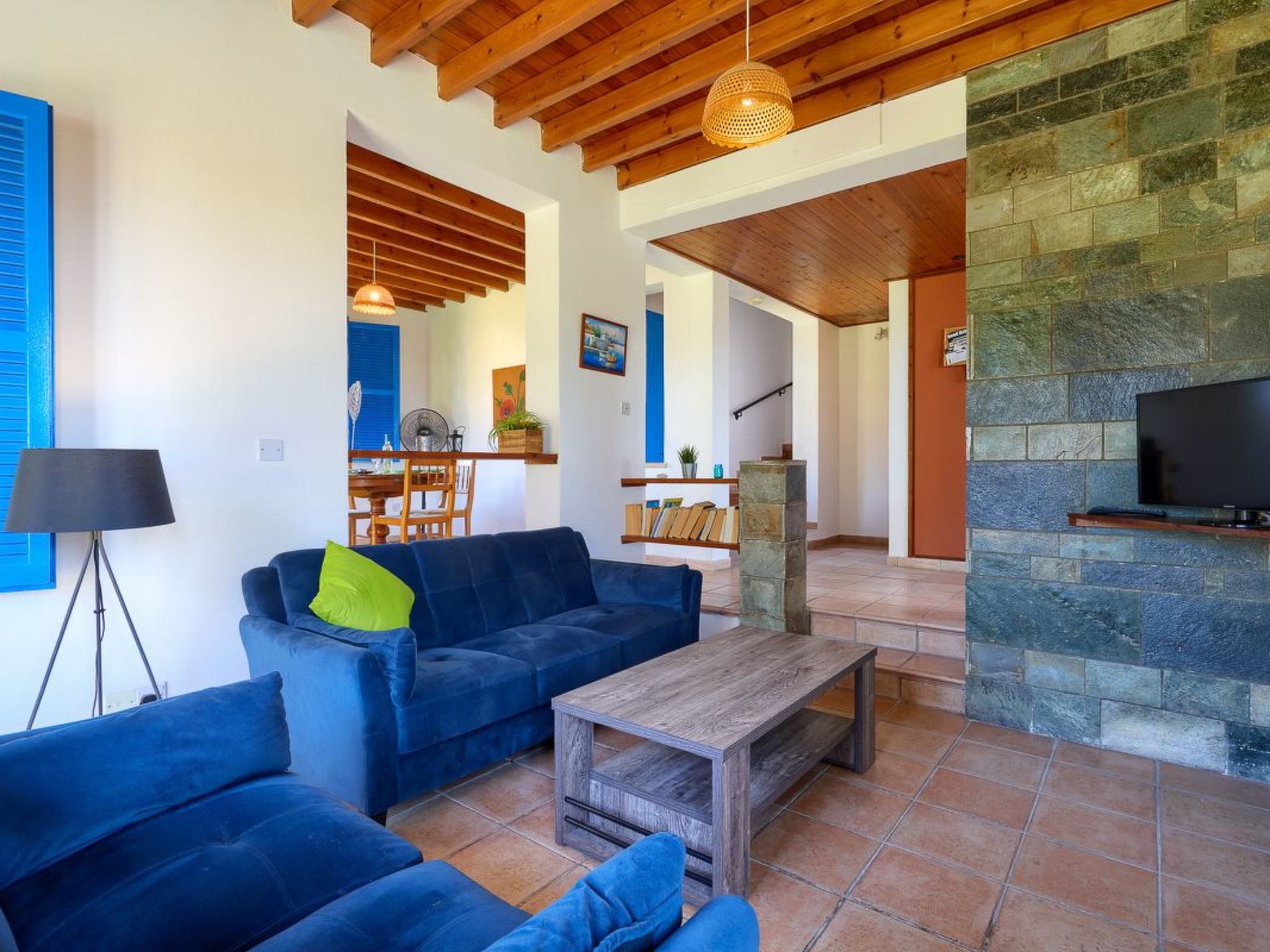 Schönes Ferienhaus mit Balkon in Polis Chrysochous-Binnen