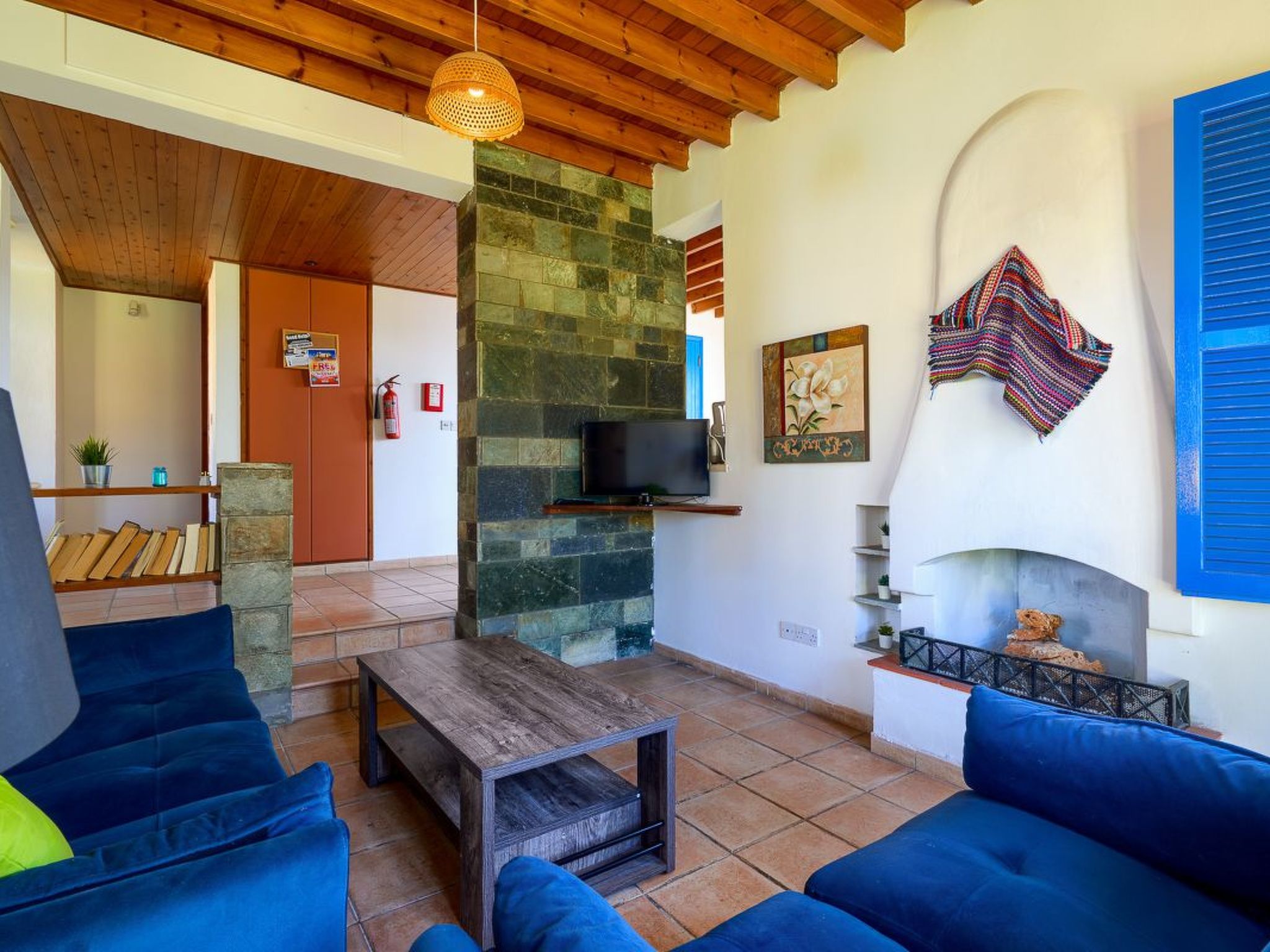 Schönes Ferienhaus mit Balkon in Polis Chrysochous-Binnen