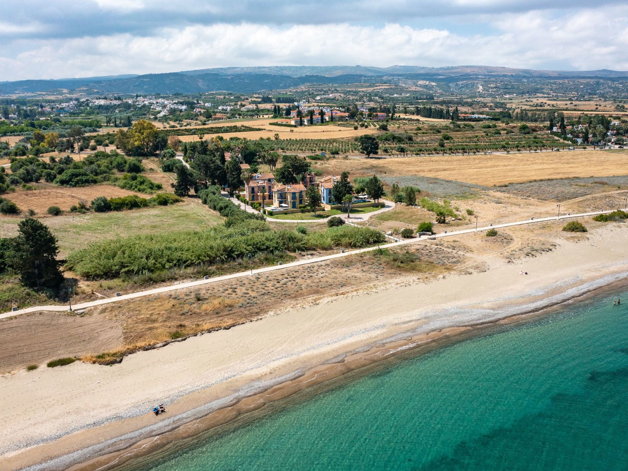 Schönes Ferienhaus mit Balkon in Polis Chrysochous-Binnen