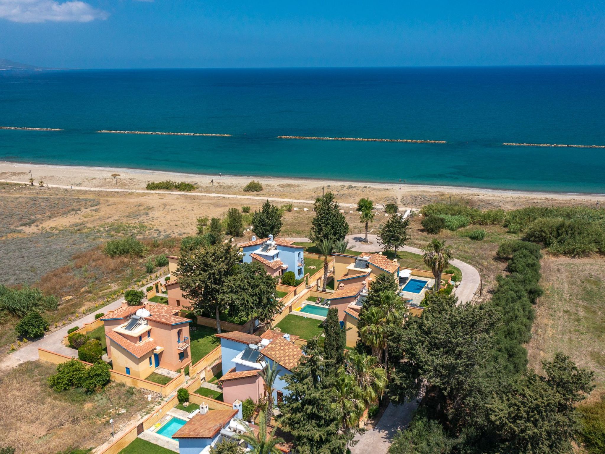 Schönes Ferienhaus mit Balkon in Polis Chrysochous-Binnen