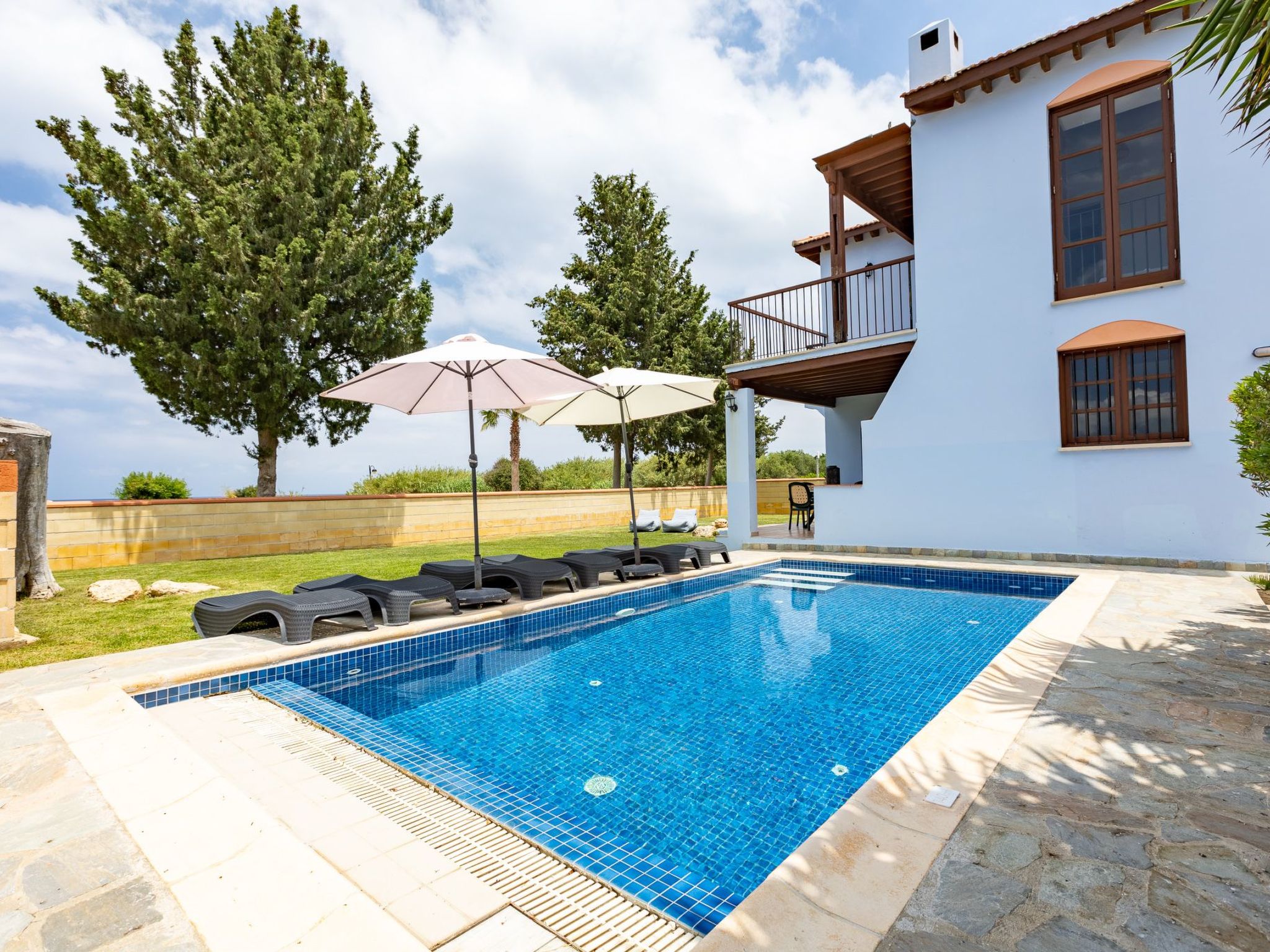 Beach Front 3-Schlafzimmer-Villa - 1. Linie vom Strand