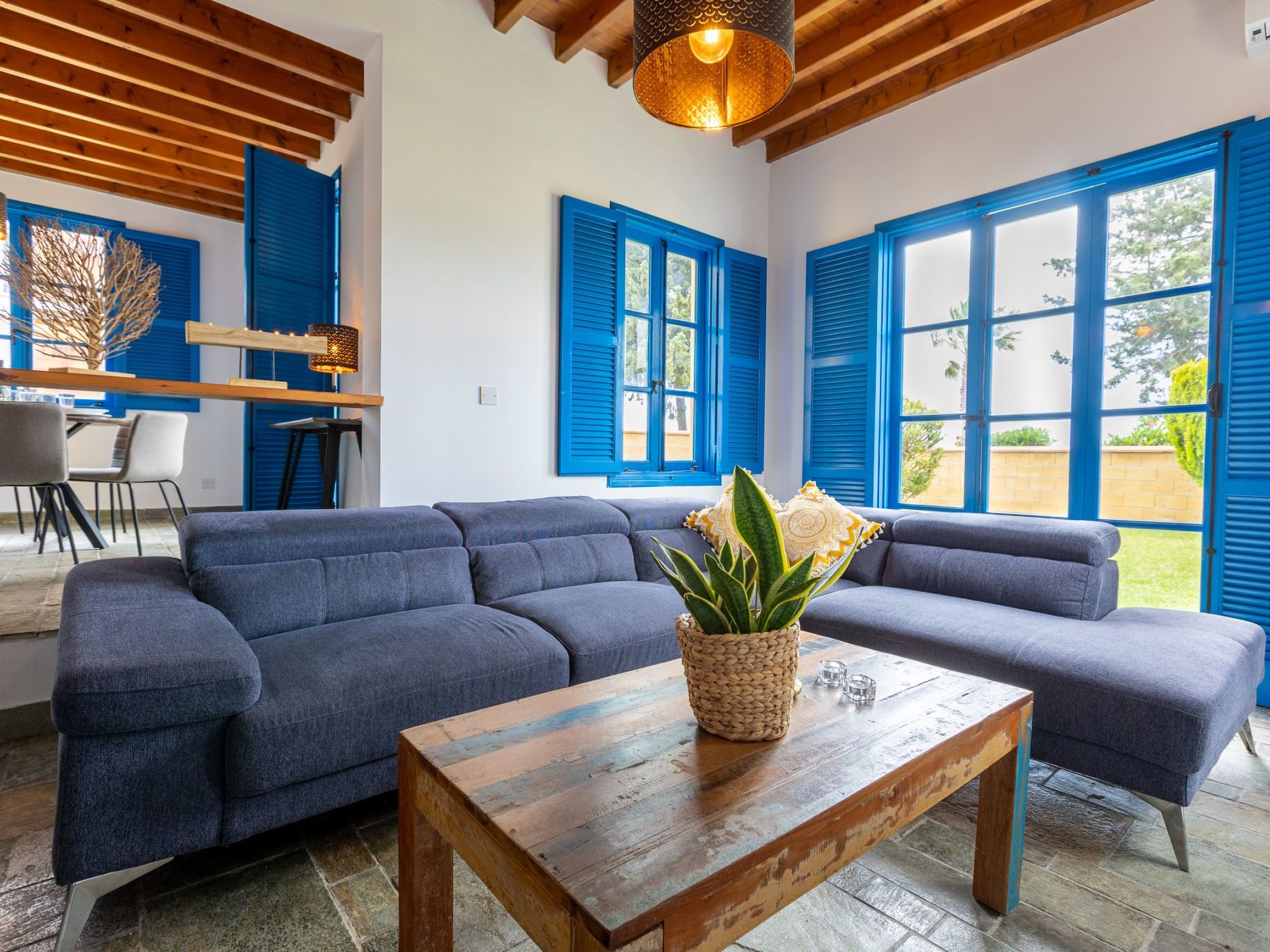 Beach Front 3-Schlafzimmer-Villa - 1. Linie vom Strand-Binnen