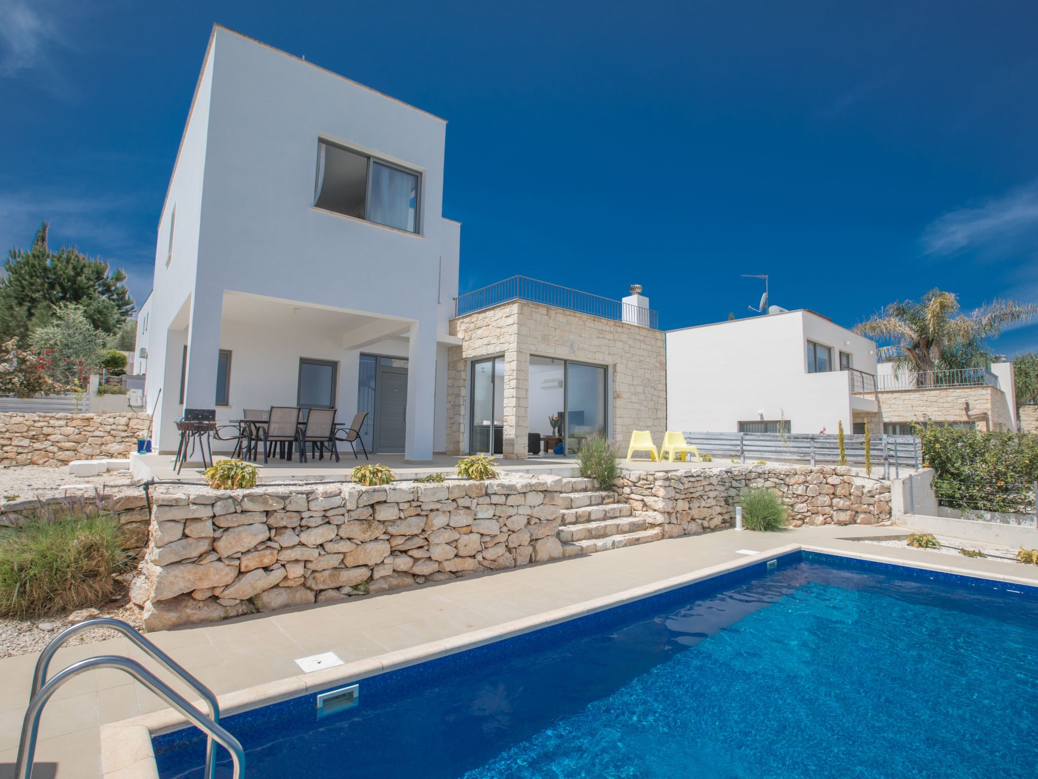 Villa mit Panoramablick auf das Meer von Latchi