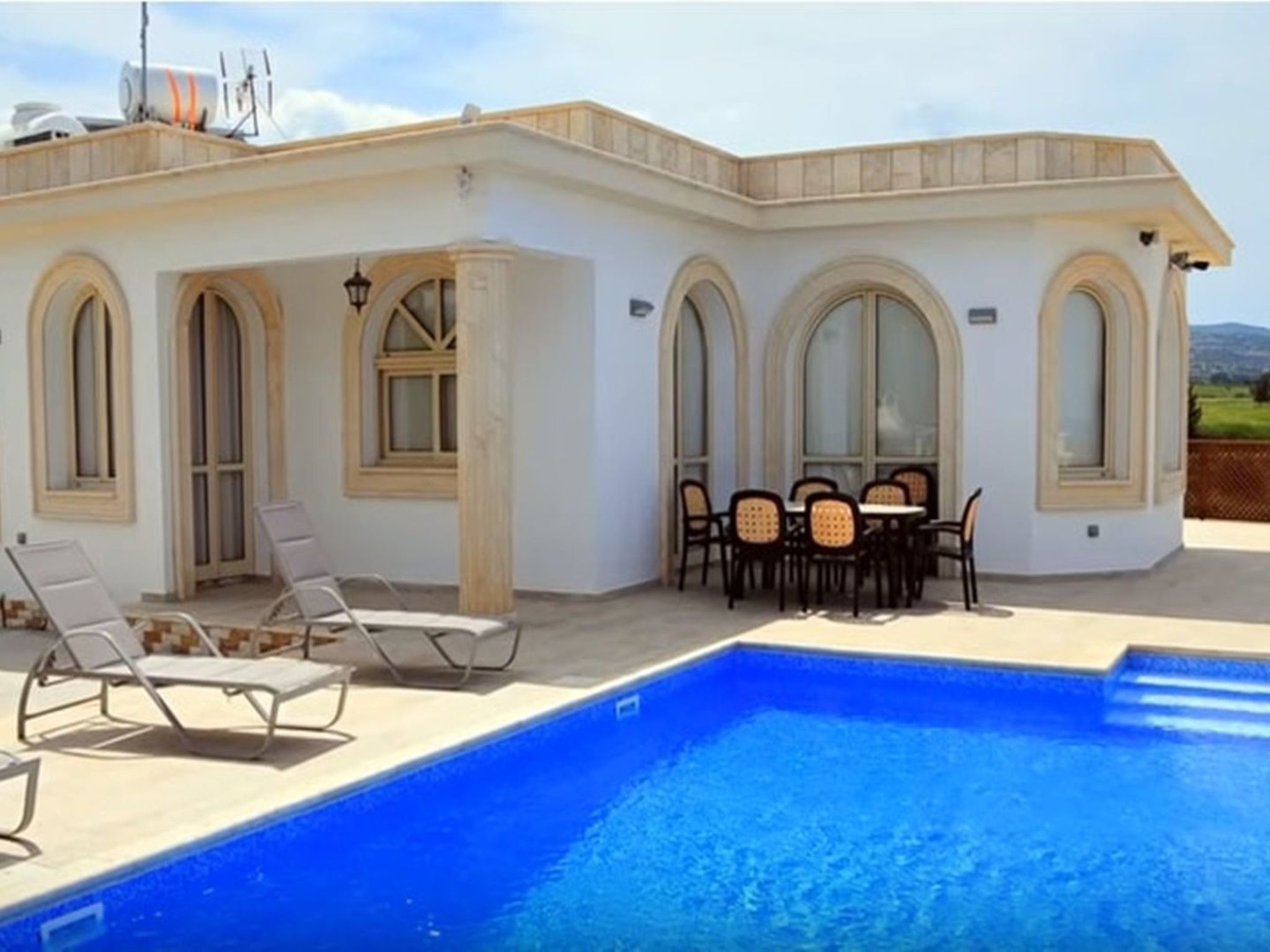 mit Privatpool für 6 Personen ca. 170 m&sup2; in Poli Crysochous, Südzypern-Rep — Terrace (5 of 43)