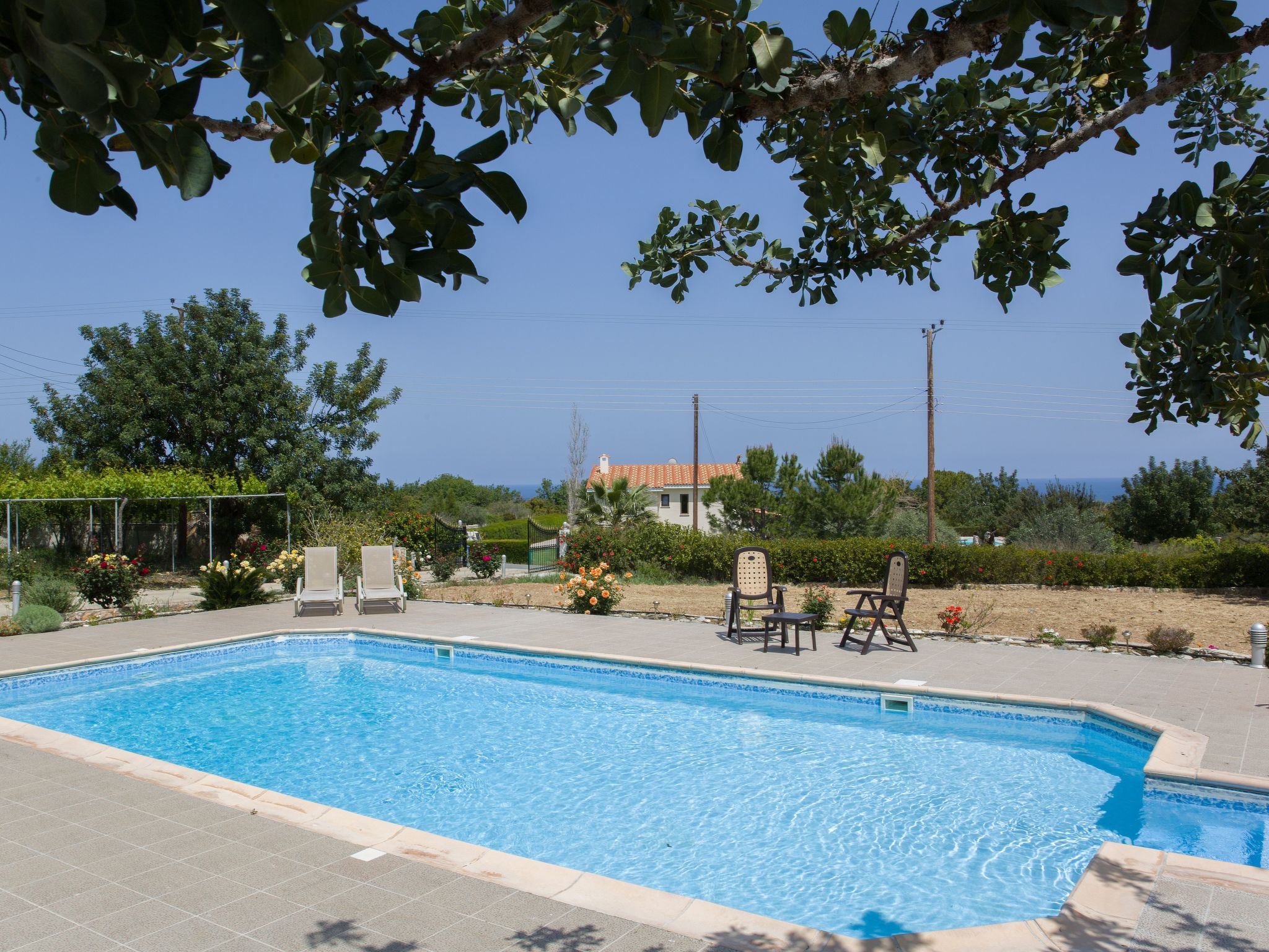 Mit Privatpool für 8 Personen ca. 220 m&sup2; in Neo Chorio, Halbinsel Akamas-Buiten