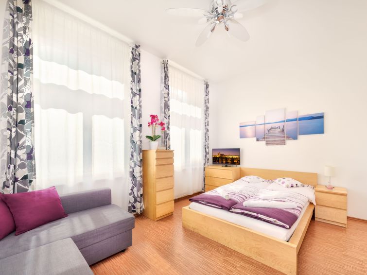 Modern appartement voor 4 personen in het hart van Praag in Praag