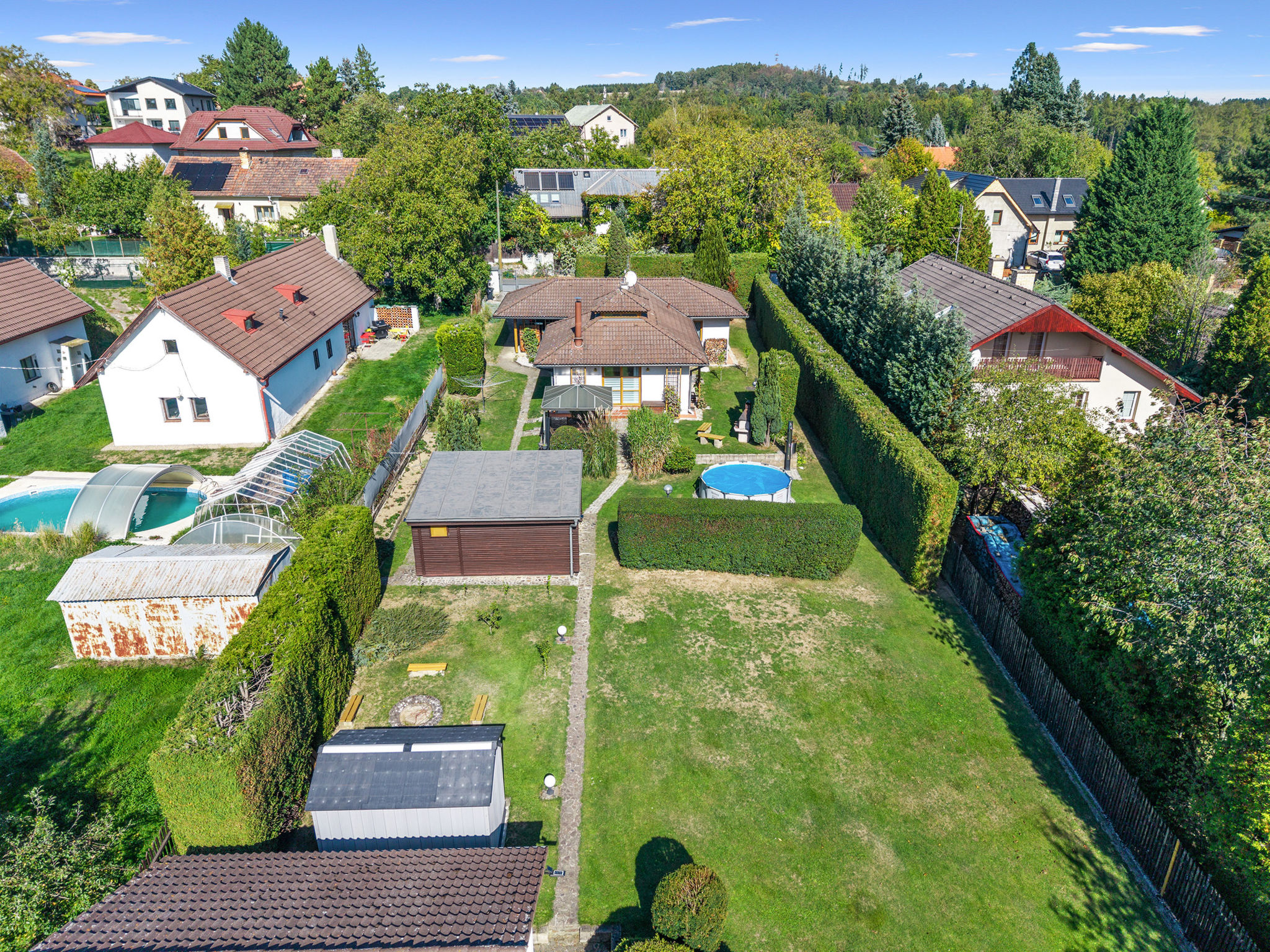Villa Petříkov – Vue aérienne, photo 25 sur 40