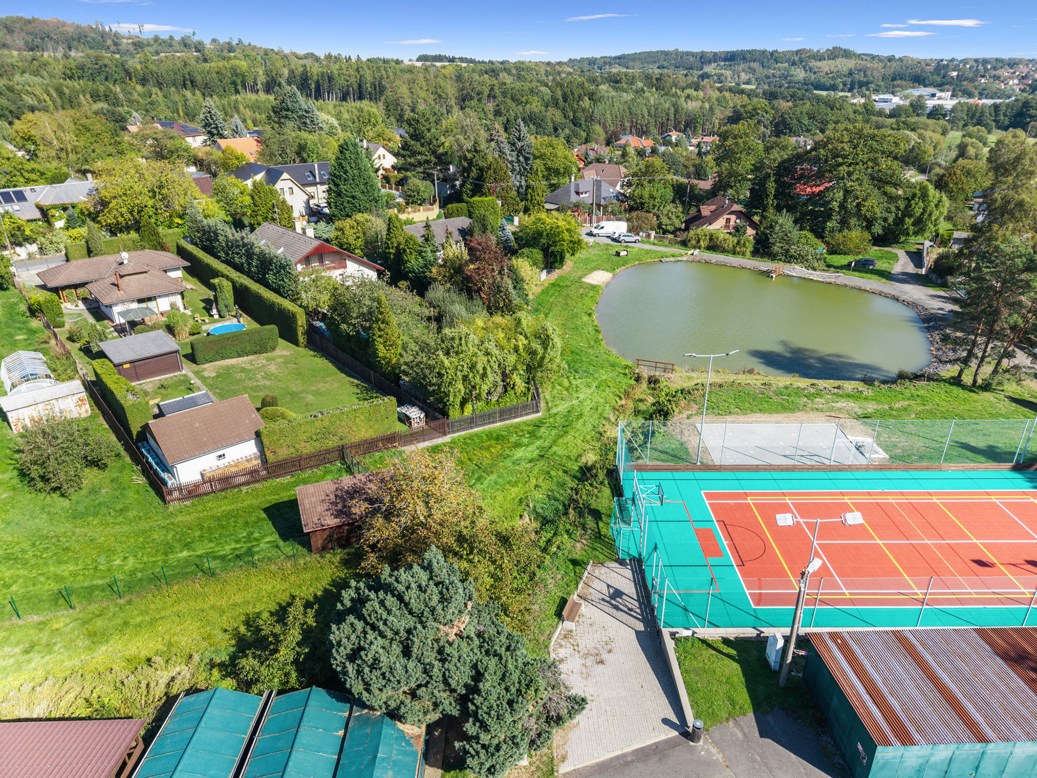 Villa Petříkov – Vue aérienne, photo 36 sur 40