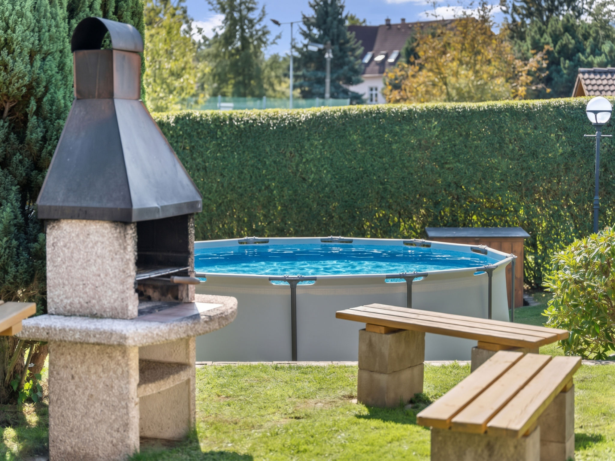 Villa Petříkov – Piscine extérieure, photo 39 sur 40