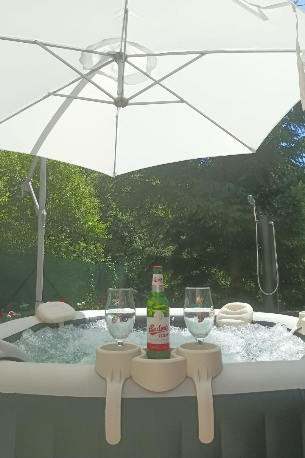 Komfortvilla in Prag, Hallenbad, Whirlpool, Sauna-Binnen