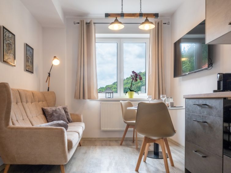 Wellness en rust in appartement Miner´s Lodge Mini in Jachymov in Jachymov