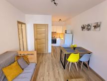 Modern appartement in centrum Jáchymov, vlakbij skipistes en wellness - thumbnail 1