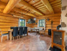 Ruim houten huis Srub Pohodář aan het meer in Zuid-Bohemen voor 12 personen - thumbnail 5