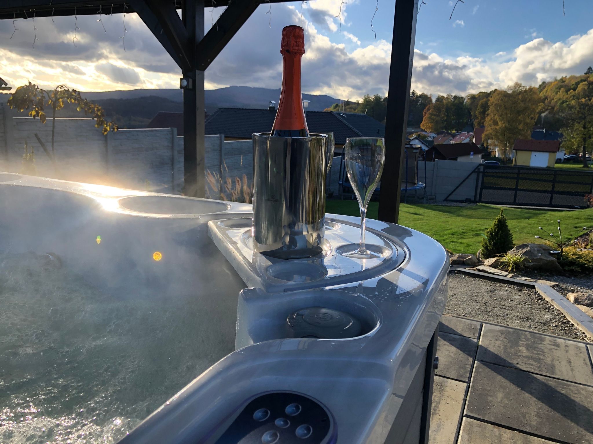 Chalet Houbovy vrch-Binnen