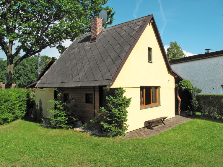 5-persoons rustiek chalet Jiri aan het strand in Dehtáře in Dehtáře