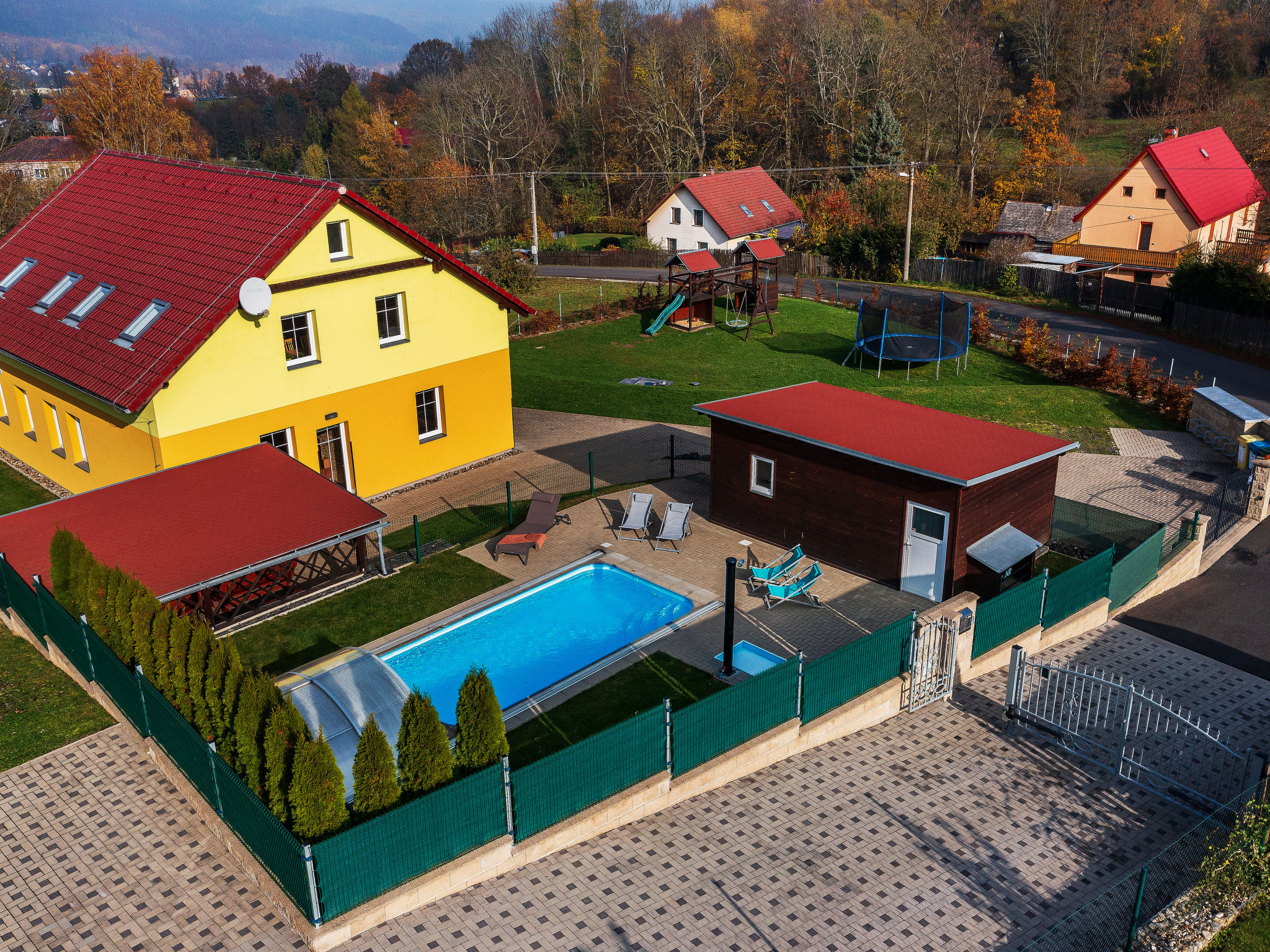 Luxe vakantievilla Jílové met verwarmd zwembad en wellness in Boheems Zwitserland - foto 43