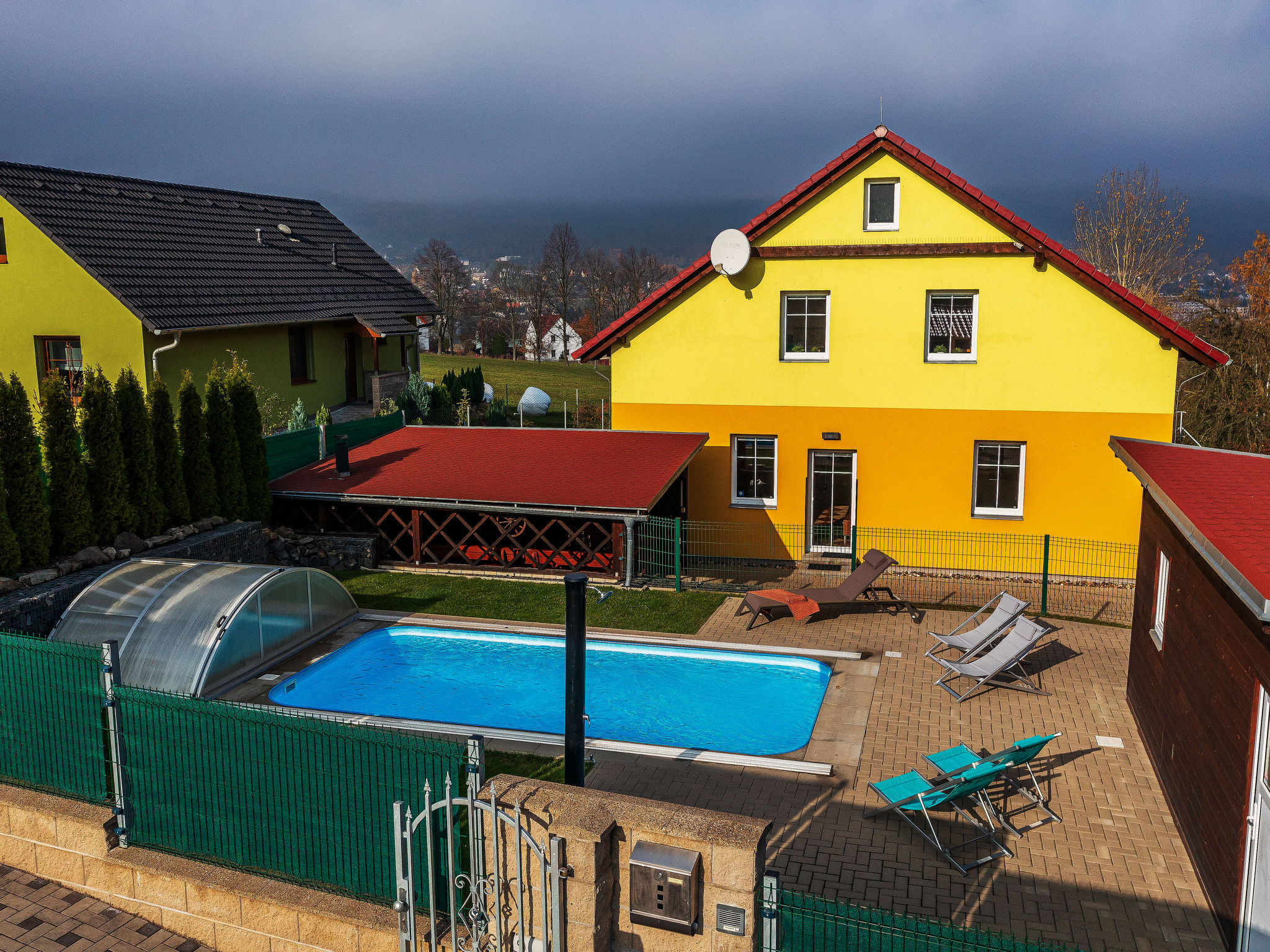 Luxe vakantievilla Jílové met verwarmd zwembad en wellness in Boheems Zwitserland - foto 53