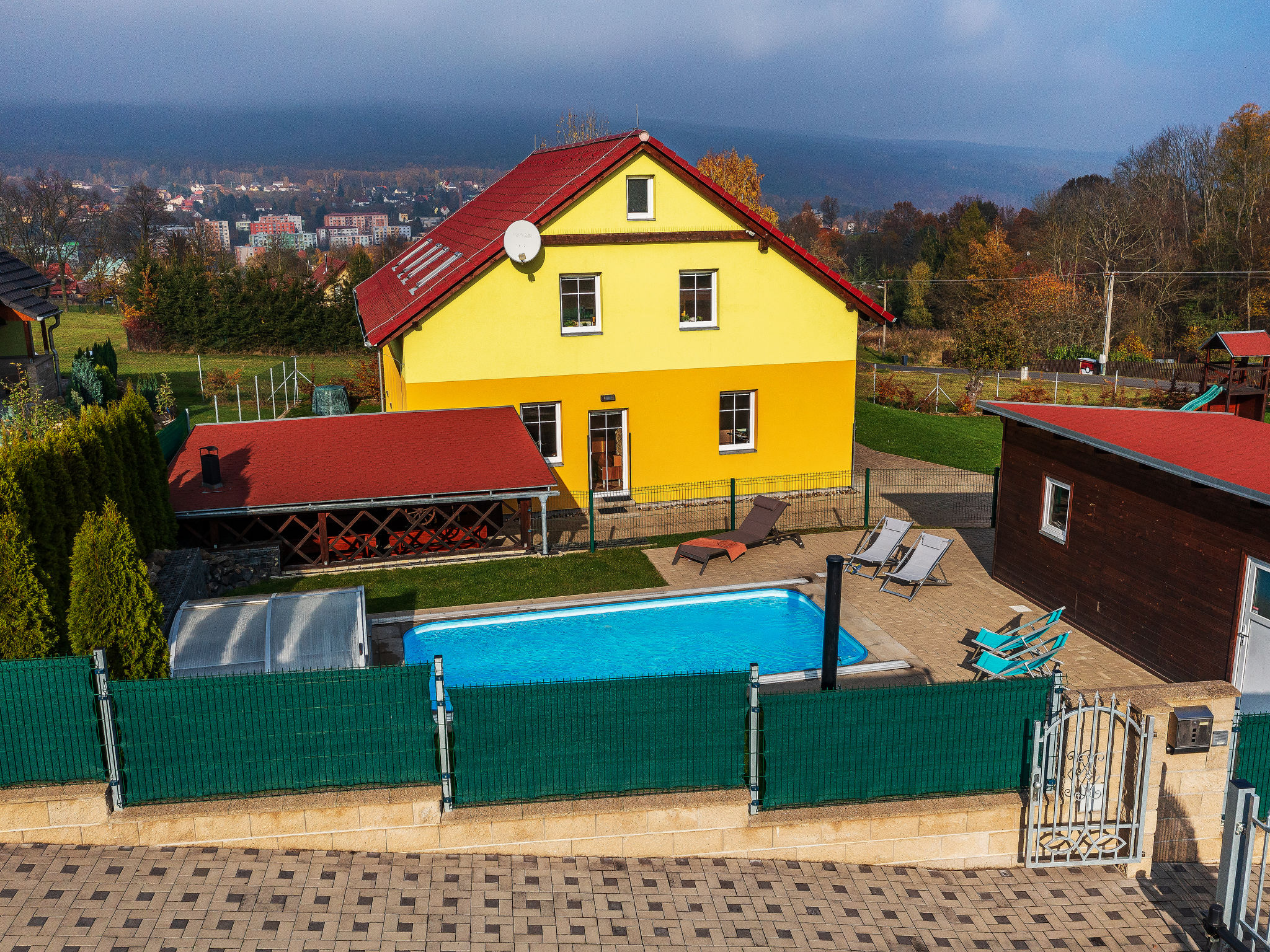 Luxe vakantievilla Jílové met verwarmd zwembad en wellness in Boheems Zwitserland - foto 54