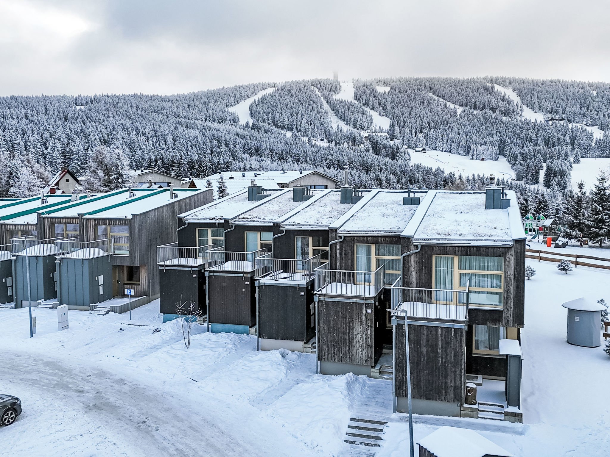 Klinovec Meadows Residence - Buiten