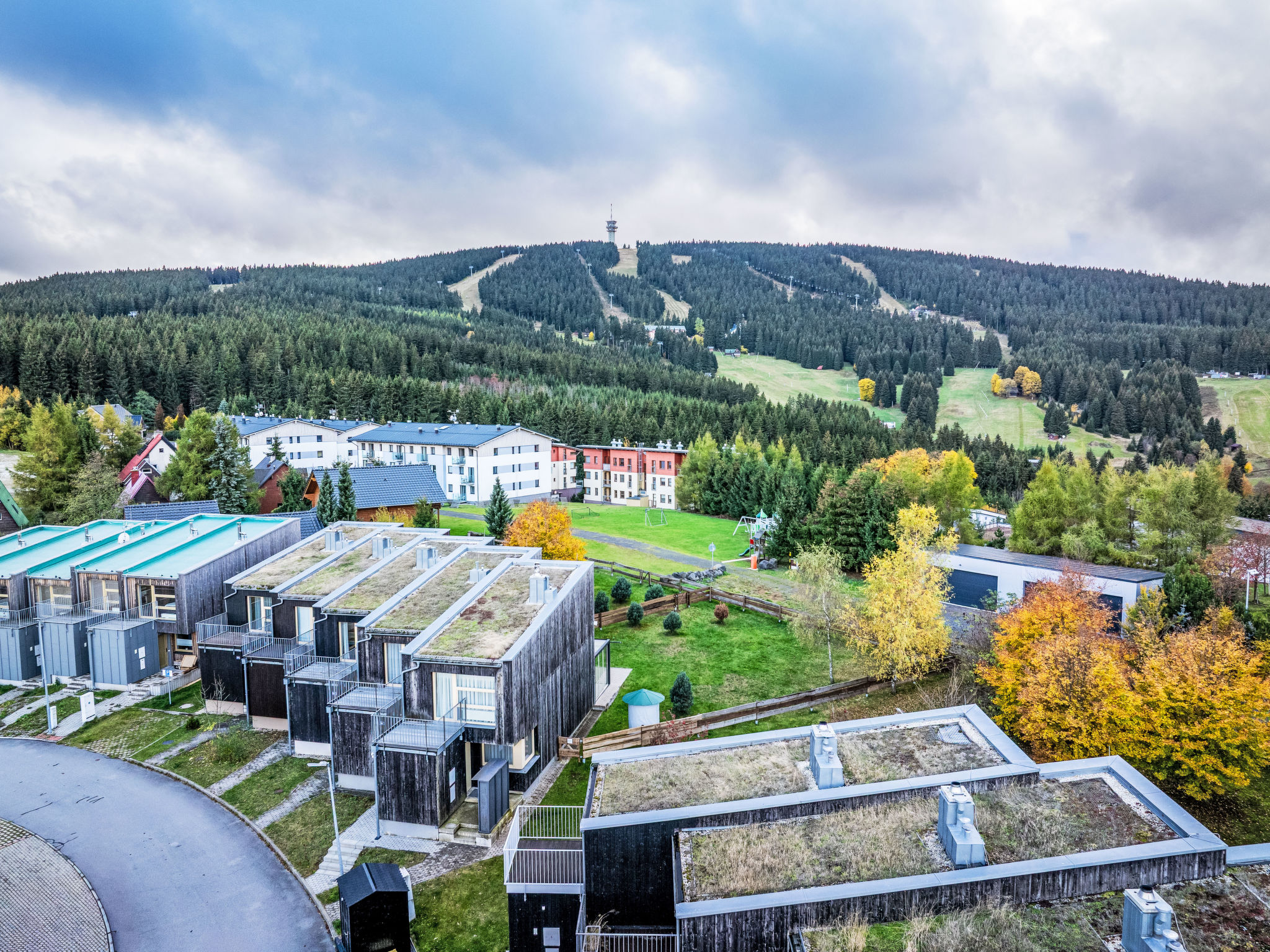Klinovec Meadows Residence - Buiten