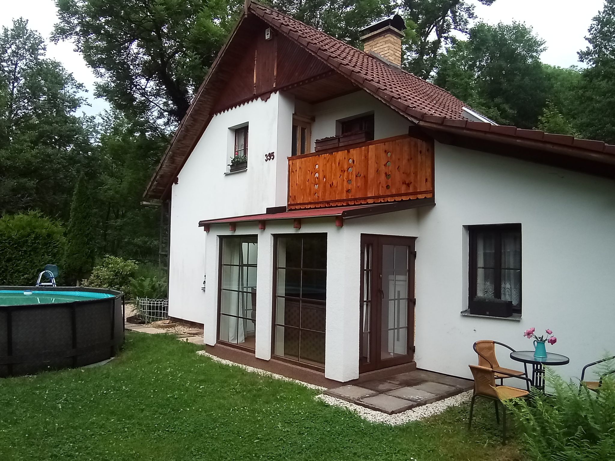 Vakantiehuis met privé zwembad in Frýdlant v Cechách (Tsjechië) voor 6 personen