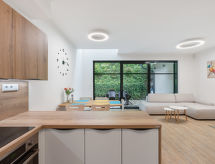 Op 800 m van de piste: ruim appartement in Bedrichov voor 6 personen - thumbnail 6