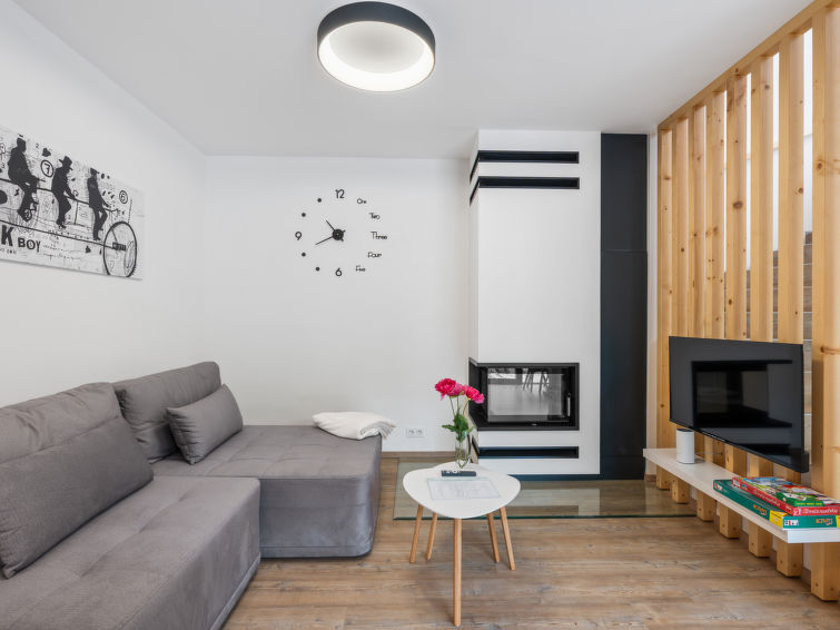 Appartement met open haard in Bedrichov op 800m van de piste