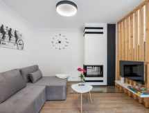 Appartement met open haard in Bedrichov op 800m van de piste - thumbnail 1