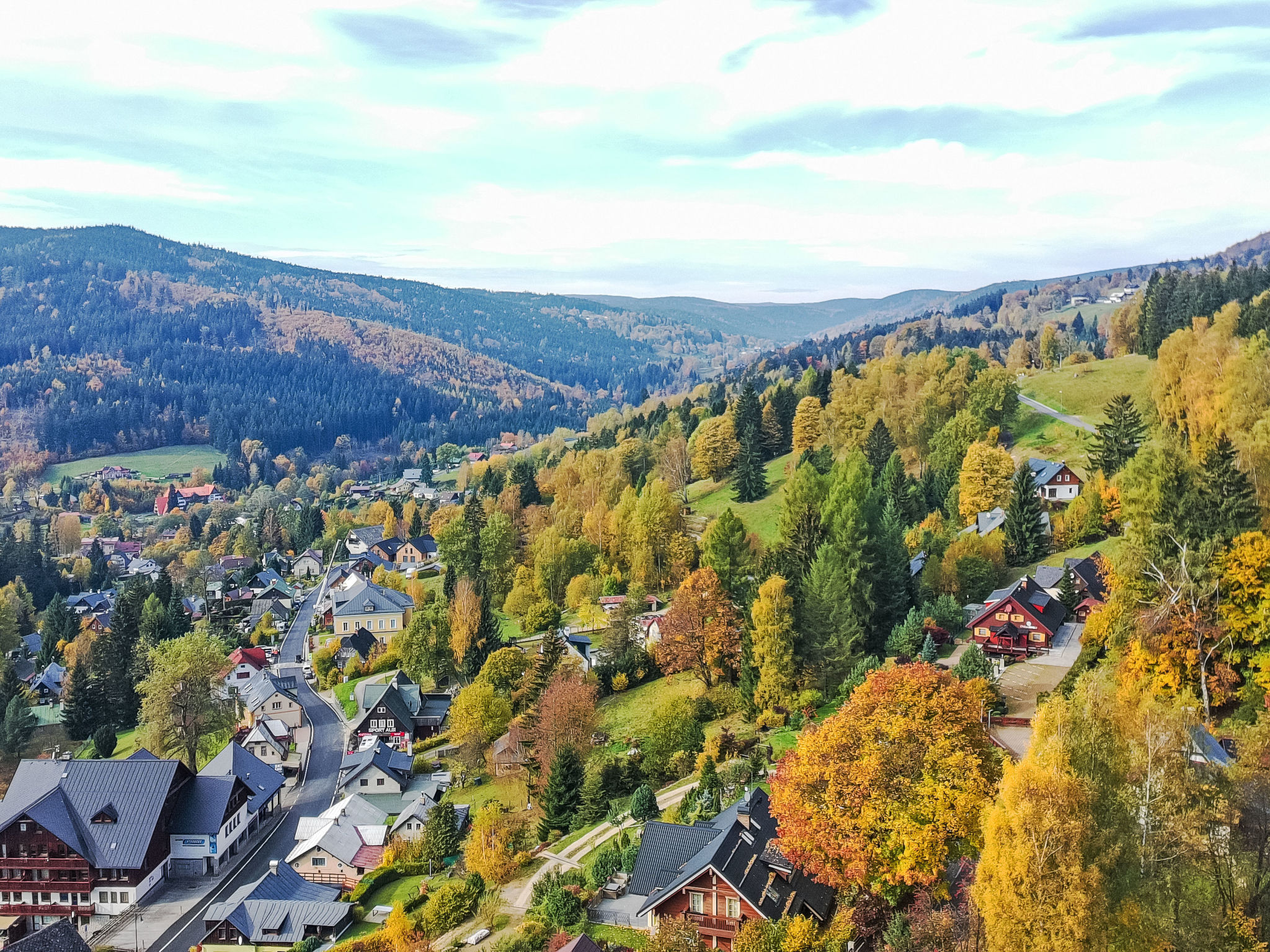 Albrechtice - Draußen