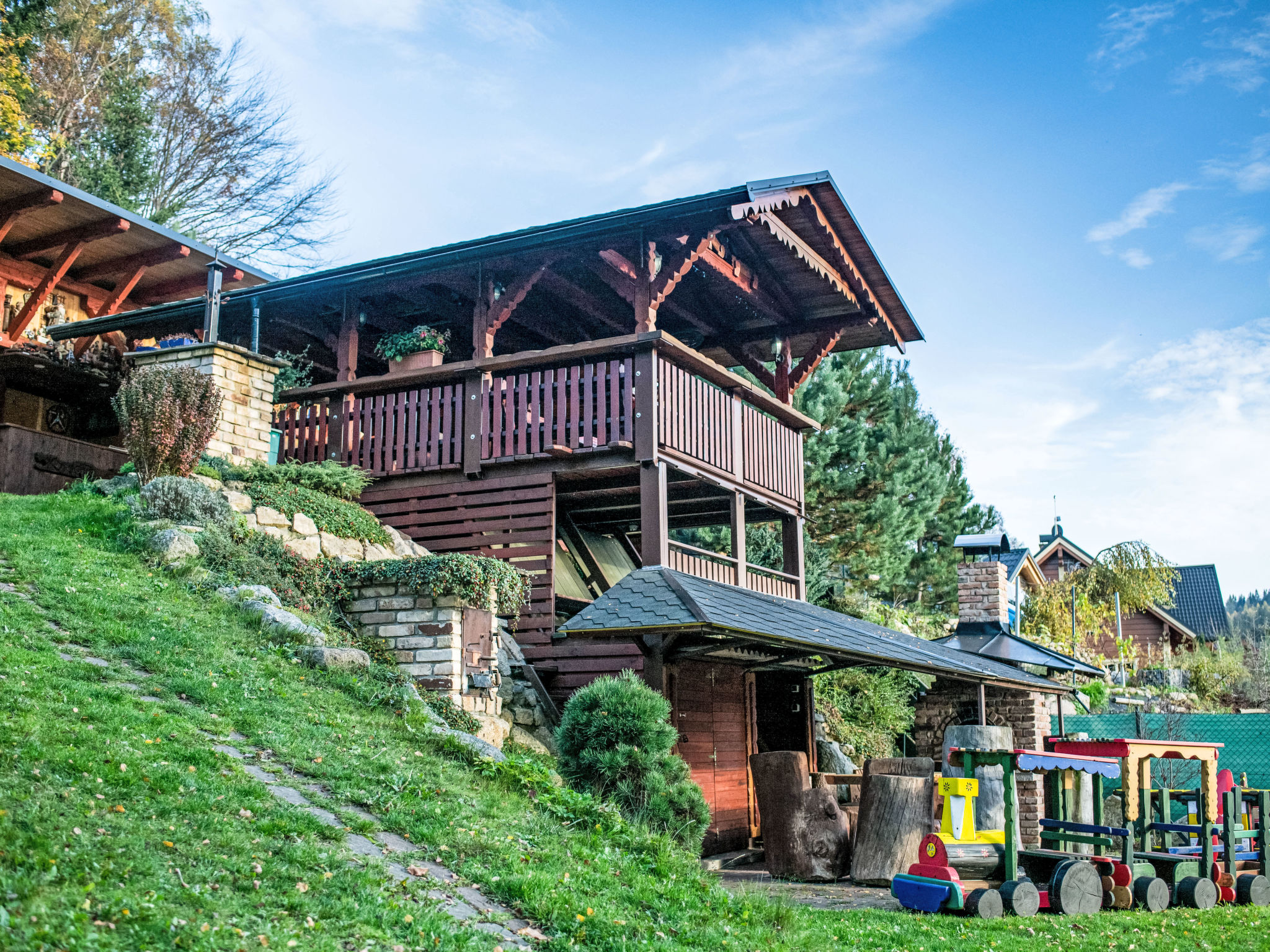 Albrechtice - Draußen