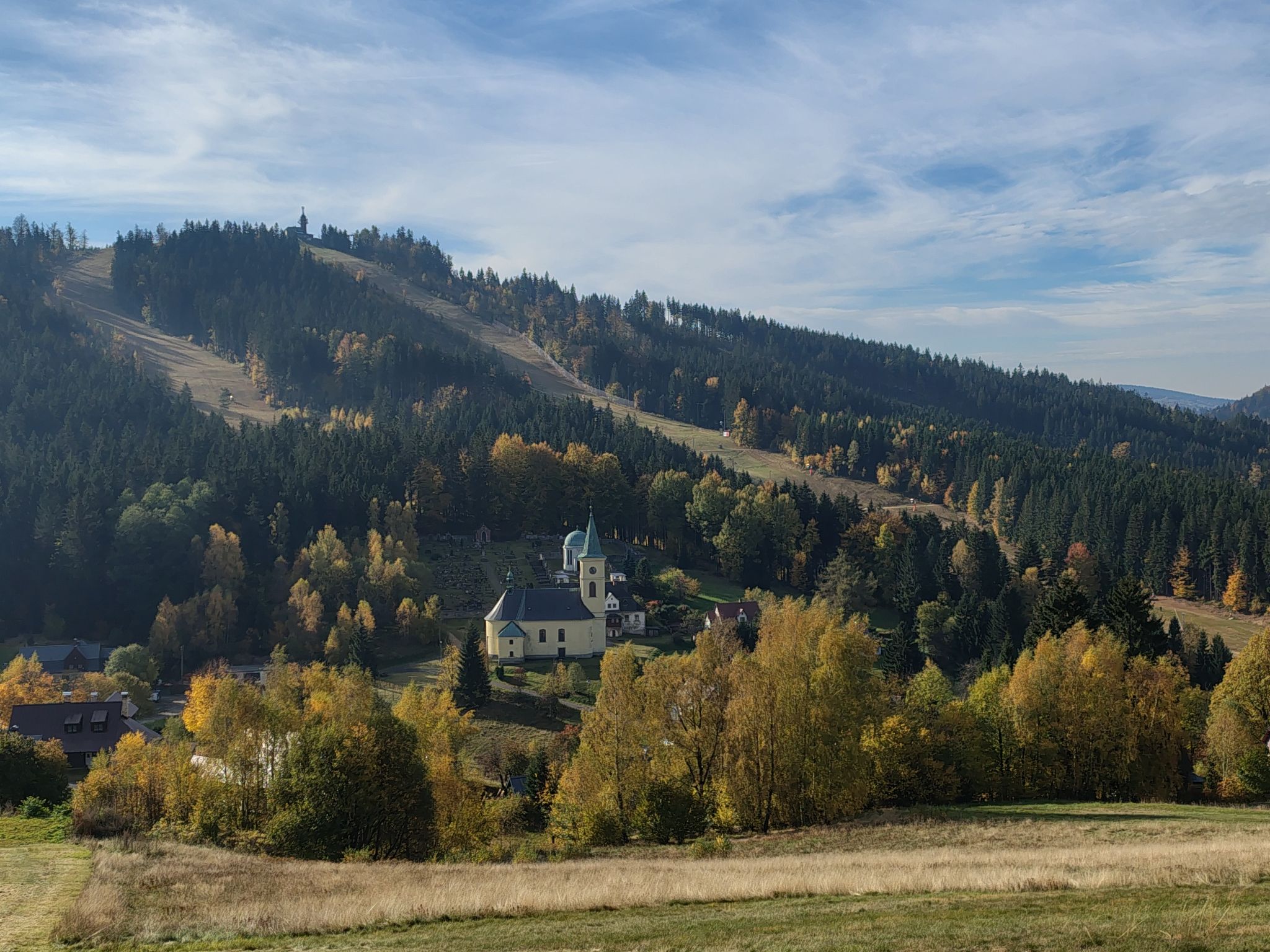 Kaskády Bílá Desná - Umgebung