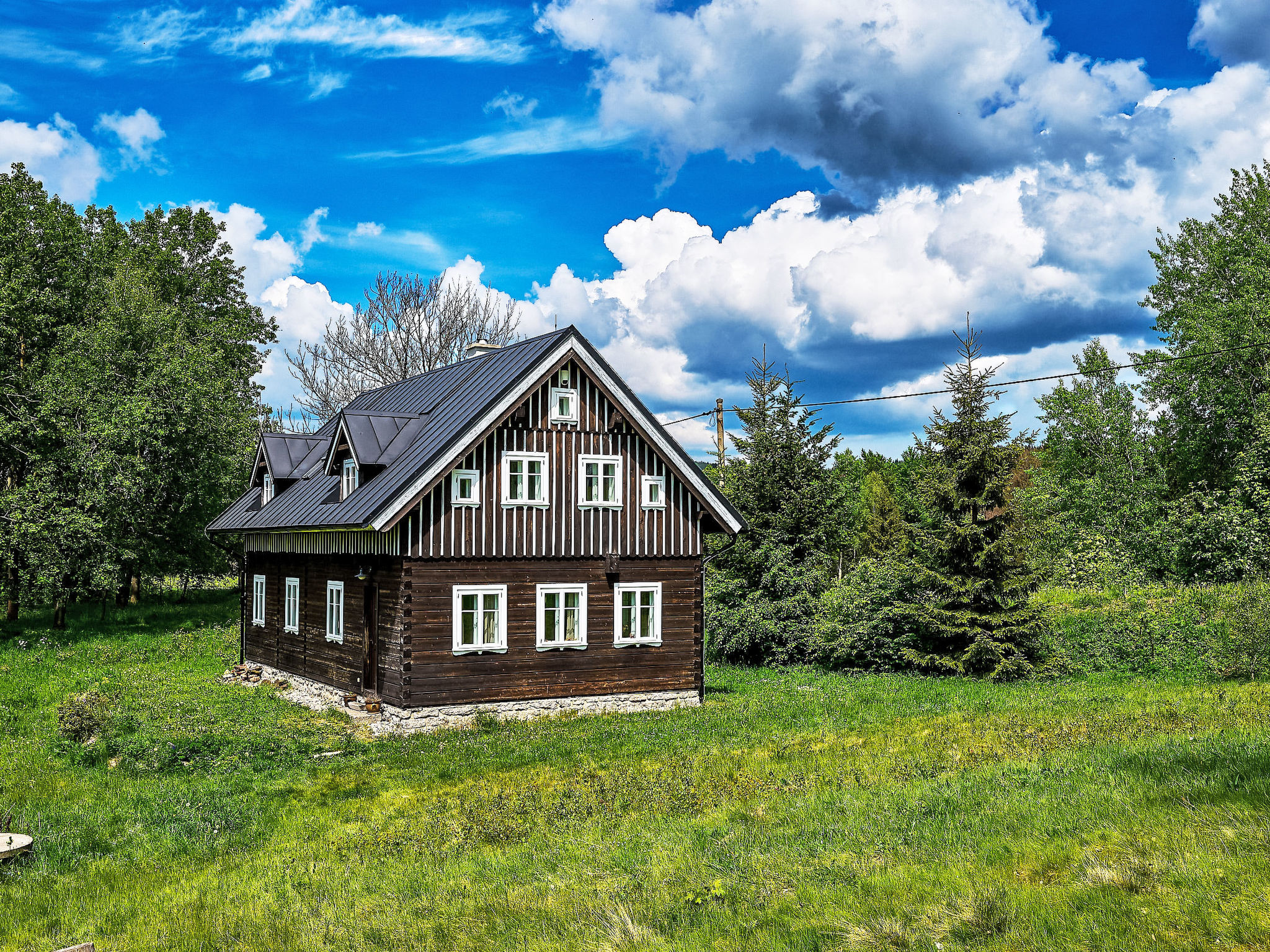 Sluneční vršek - Buiten